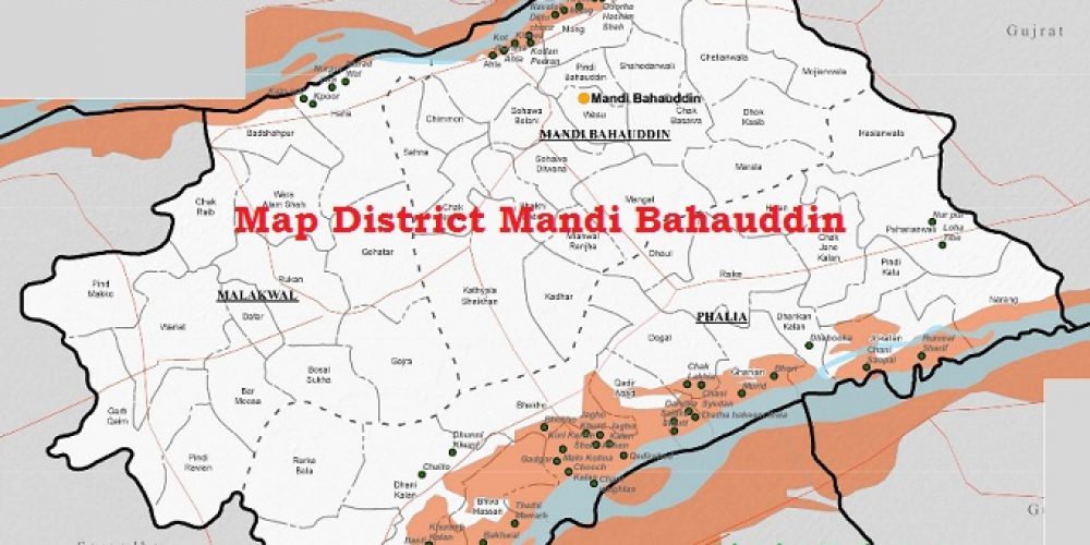Mandi Bahauddin District UC List, MNA MPA Seats Mandi Bahauddin