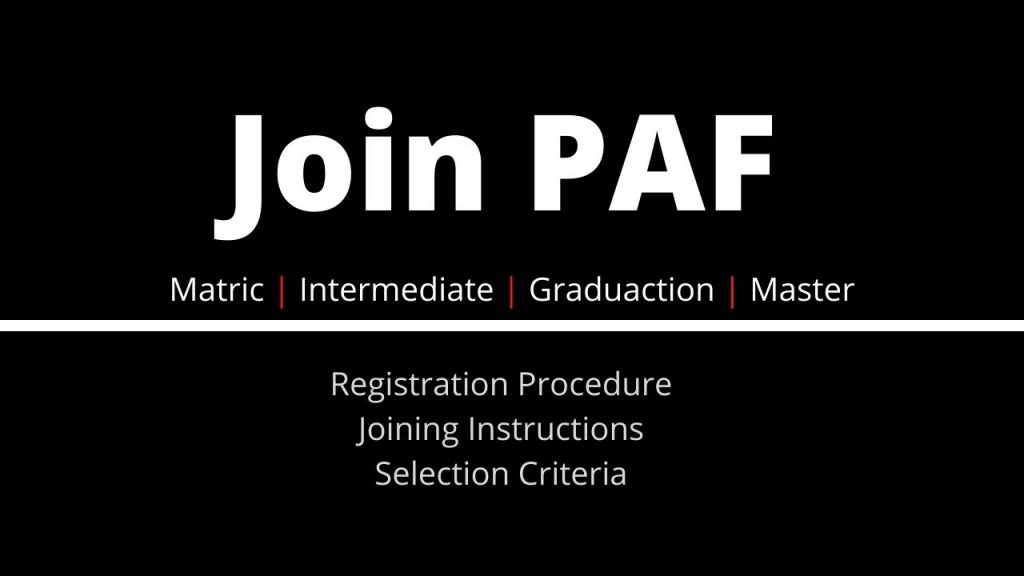 join paf jobs