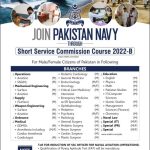 Join Pakistan Navy Jobs 2022 through SSC