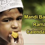 Mandi Bahauddin Ramadan Calendar 2022