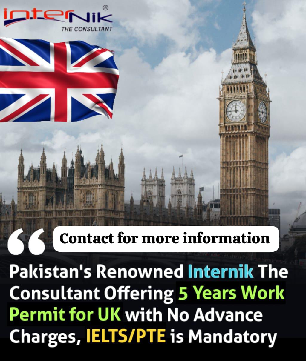 UK Work Visa For Pakistani 2023 Available on Done Bases
