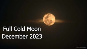 A Full Cold Moon Will Occur In December 2023